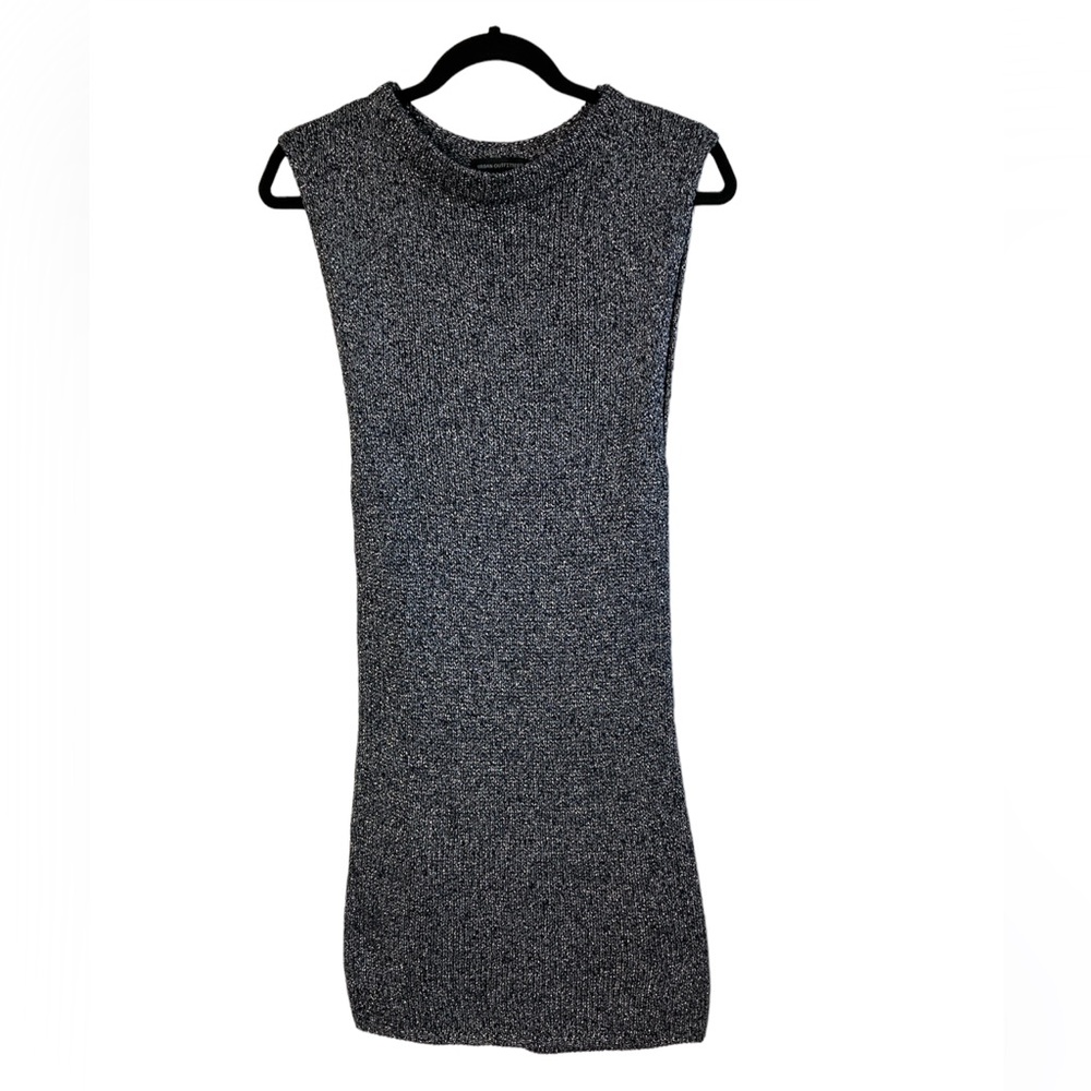 Urban Outfitters Sparkly Sleeveless Dress Gray Silver Medium Women’s